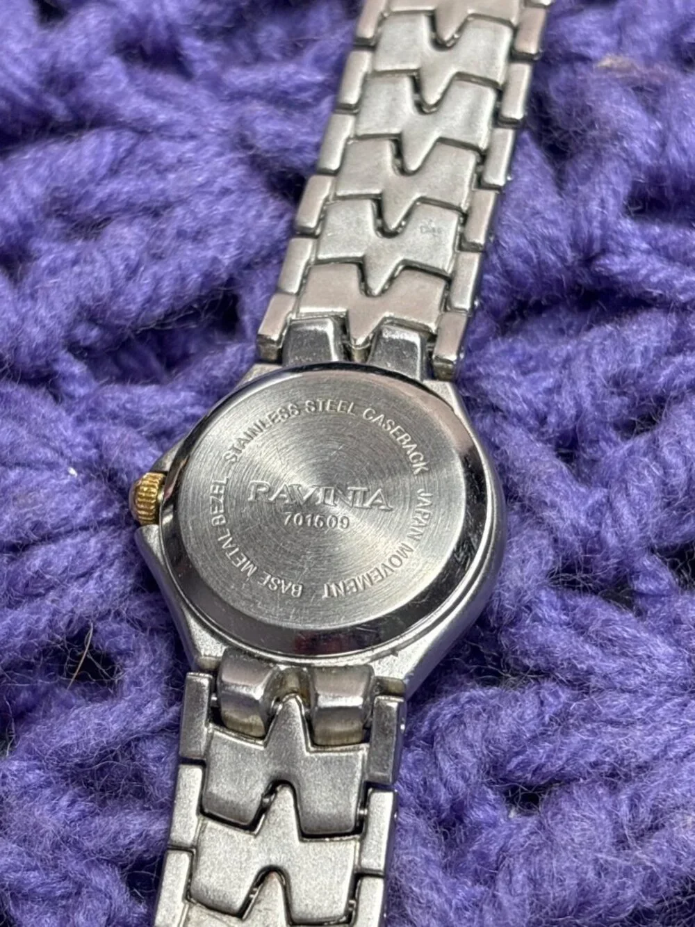 Ravina Silvertone Watch Untested